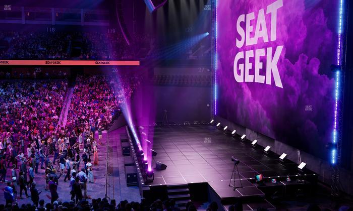 Mohegan Sun Arena - Section 14 Seat View