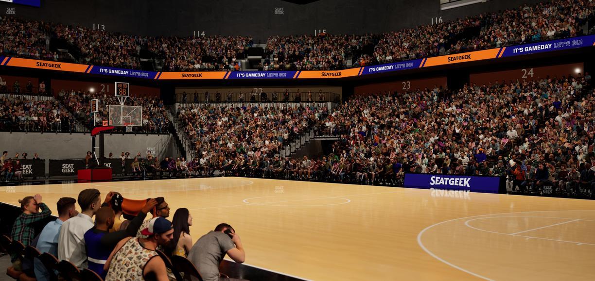 Mohegan Sun Arena - Section 14 Seat View