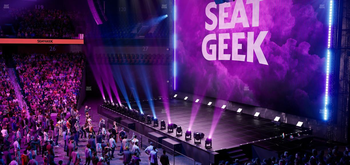 Mohegan Sun Arena - Section 15 Seat View