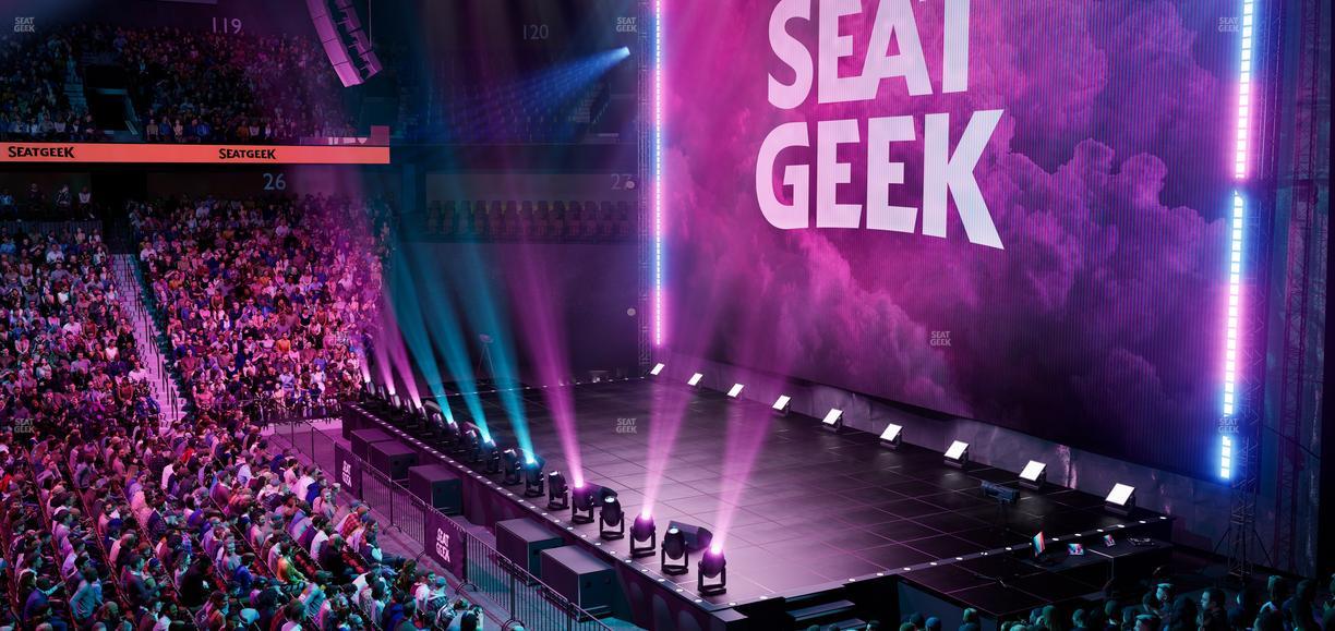 Mohegan Sun Arena - Section 15 Seat View