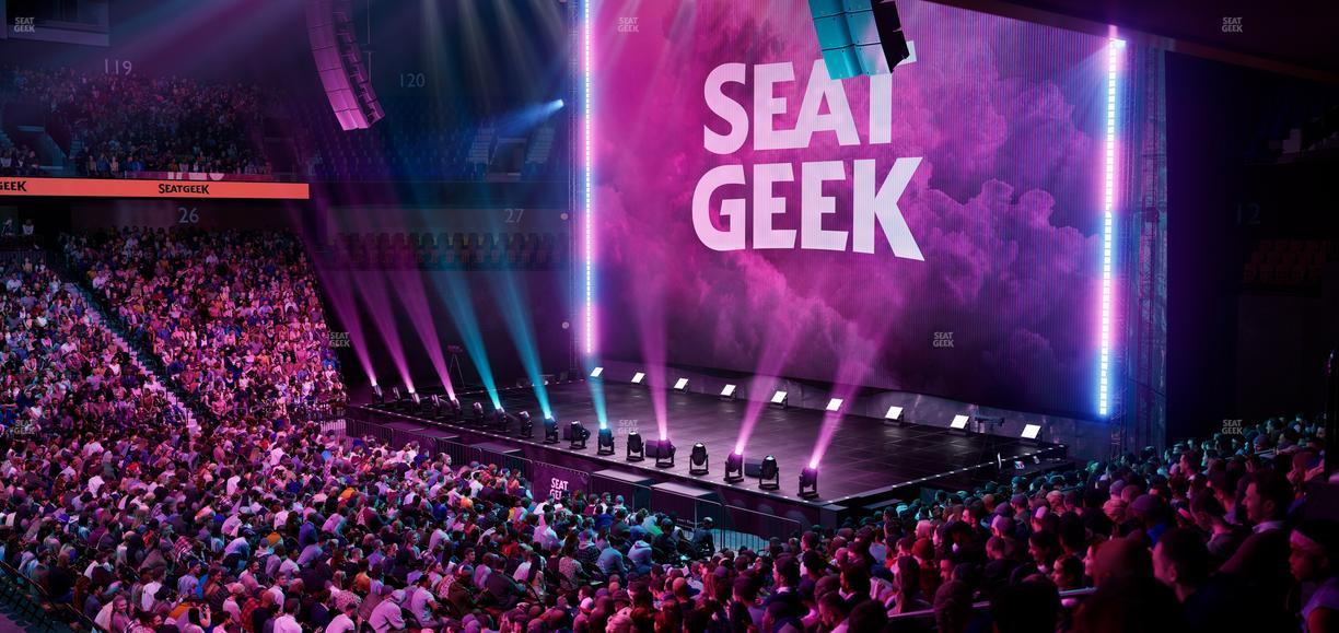 Mohegan Sun Arena - Section 16 Seat View