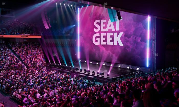 Mohegan Sun Arena - Section 16 Seat View