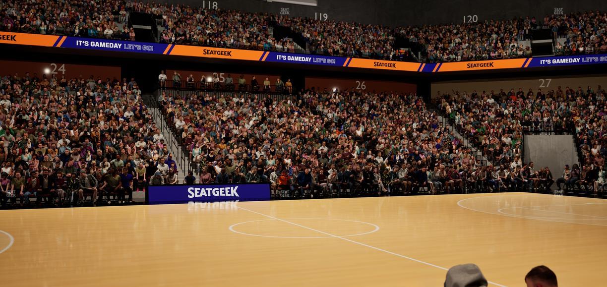 Mohegan Sun Arena - Section 16 Seat View