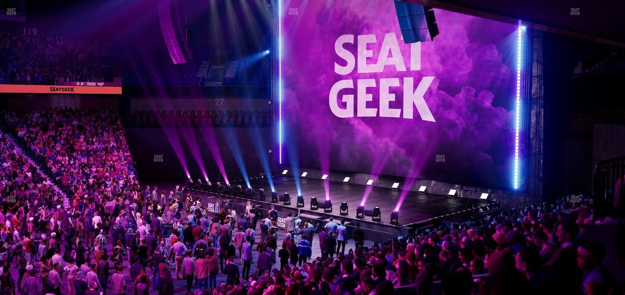 Mohegan Sun Arena - Section 16 Seat View