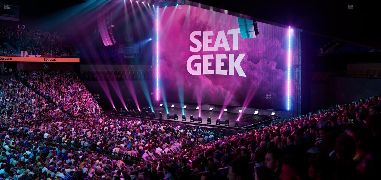 Mohegan Sun Arena - Section 17 Seat View