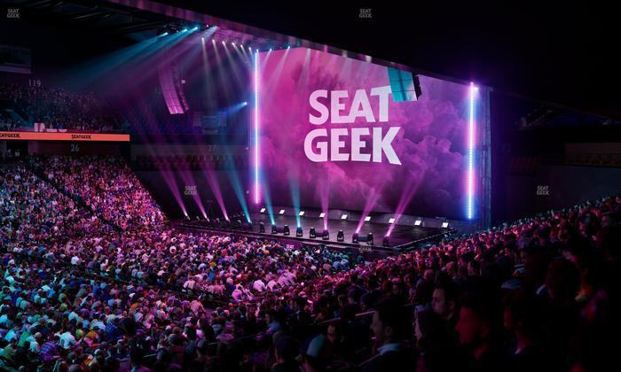 Mohegan Sun Arena - Section 17 Seat View