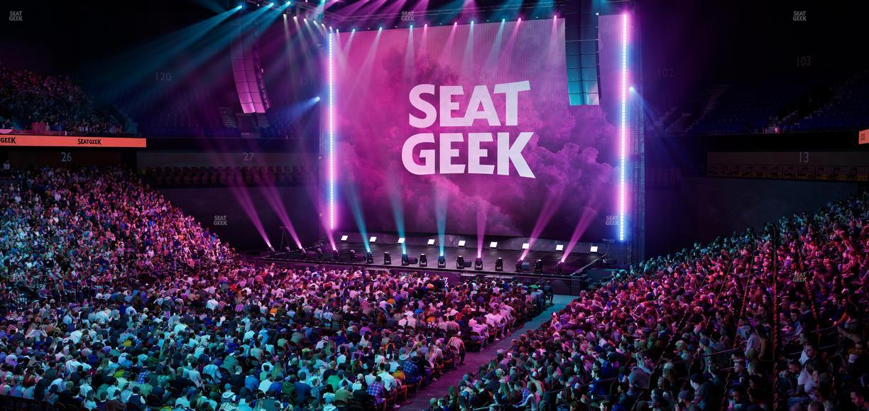 Mohegan Sun Arena - Section 18 Seat View