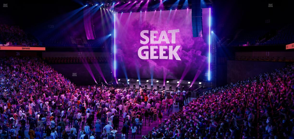 Mohegan Sun Arena - Section 18 Seat View