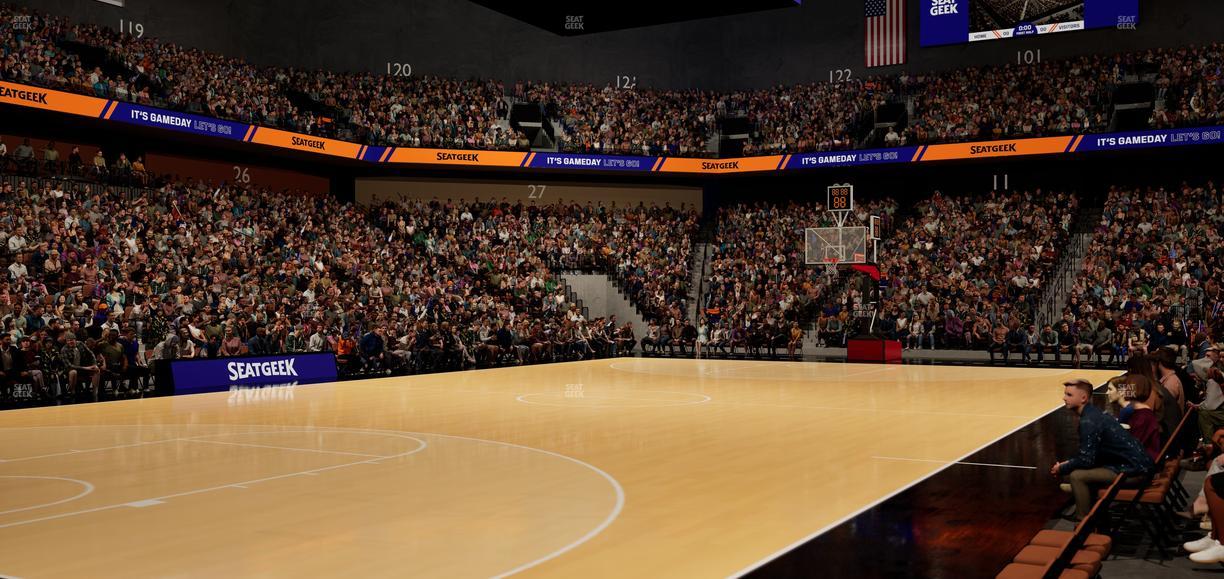 Mohegan Sun Arena - Section 18 Seat View