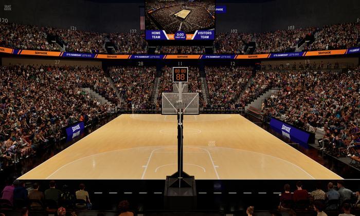 Mohegan Sun Arena - Section 20 Seat View