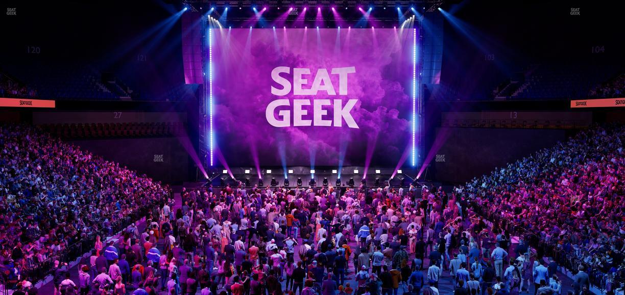 Mohegan Sun Arena - Section 20 Seat View