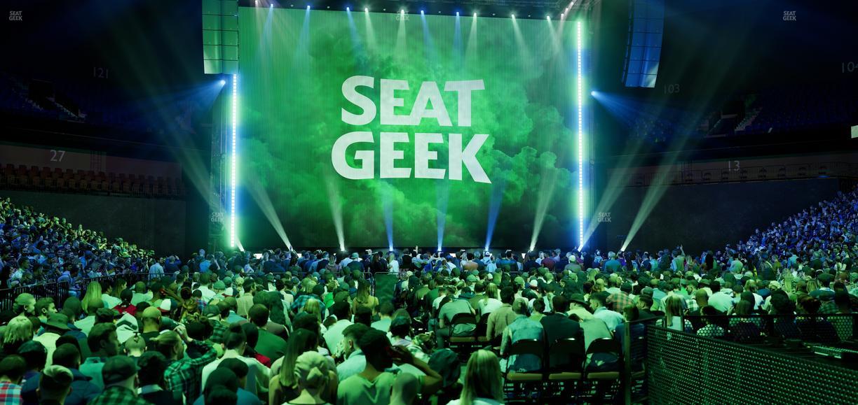 Mohegan Sun Arena - Section 21 Seat View
