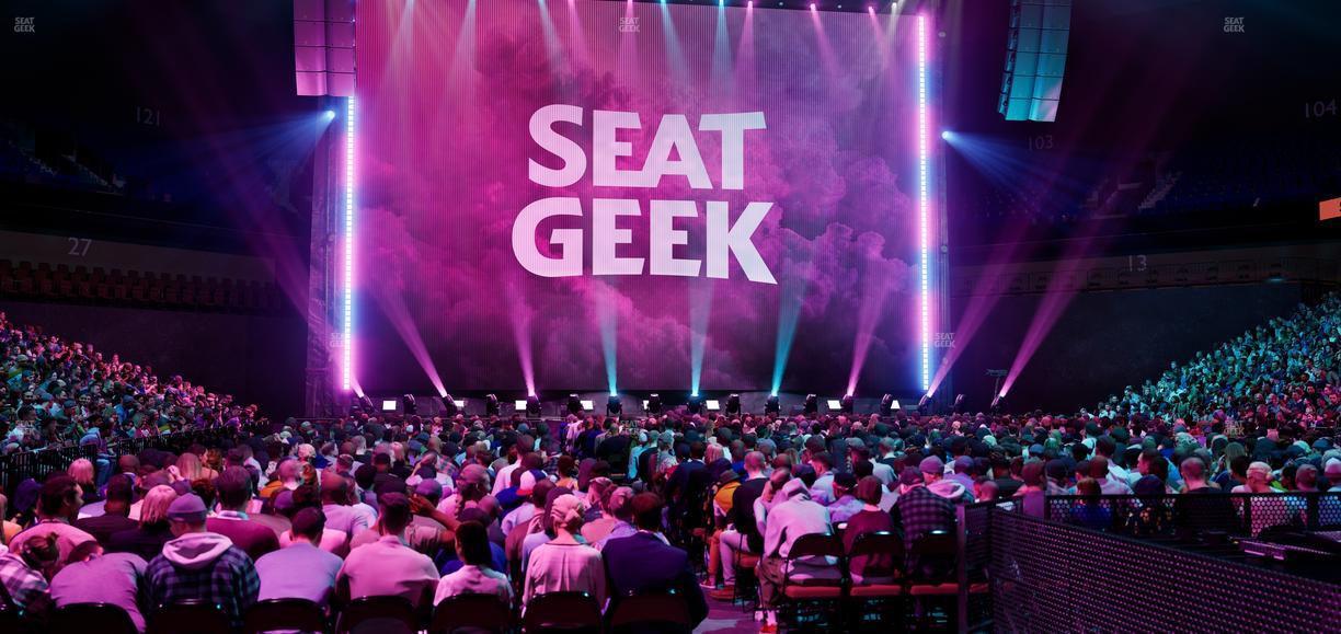 Mohegan Sun Arena - Section 21 Seat View