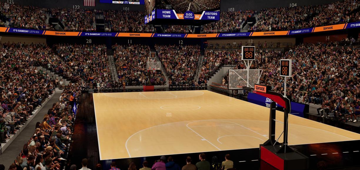Mohegan Sun Arena - Section 21 Seat View