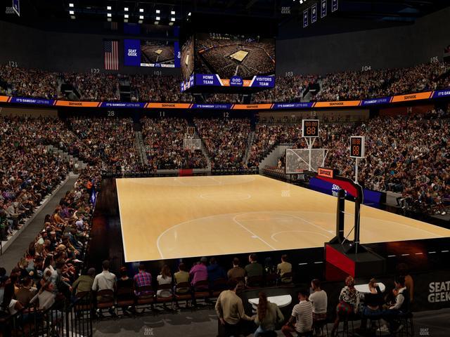 Mohegan Sun Arena - Section 21 Seat View