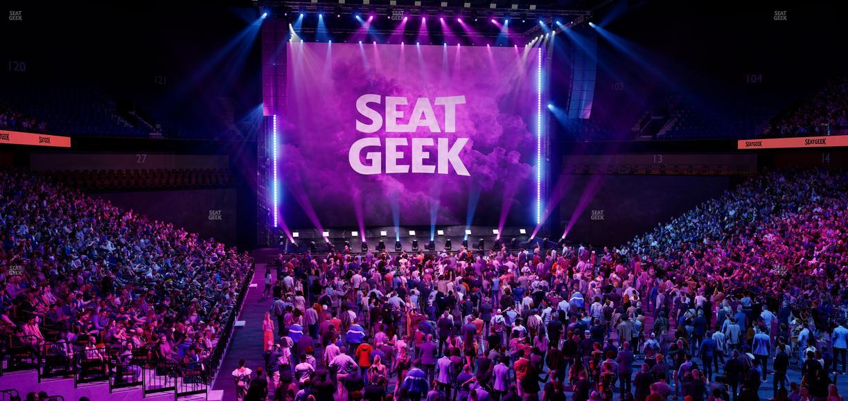 Mohegan Sun Arena - Section 21 Seat View