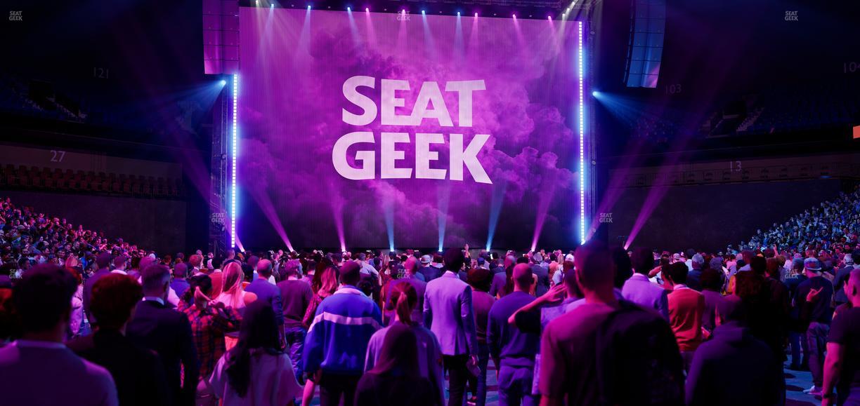 Mohegan Sun Arena - Section 21 Seat View