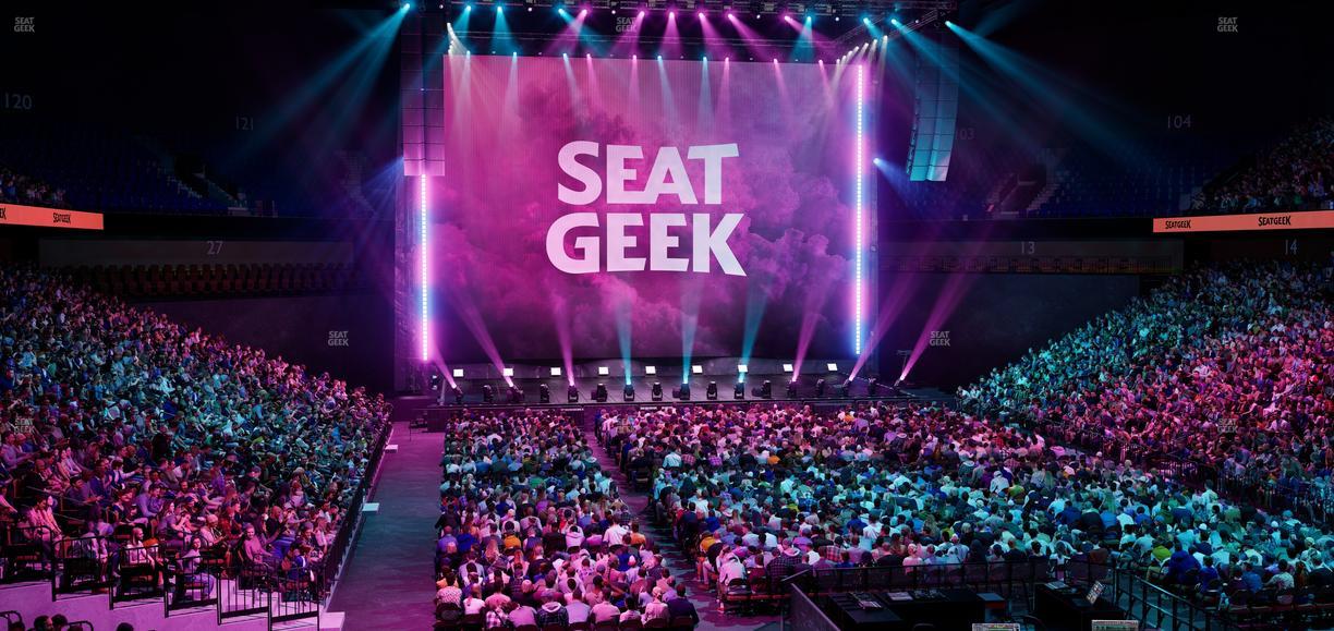 Mohegan Sun Arena - Section 21 Seat View