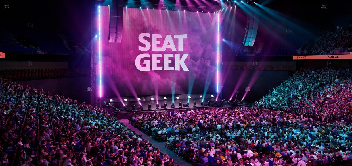 Mohegan Sun Arena - Section 22 Seat View