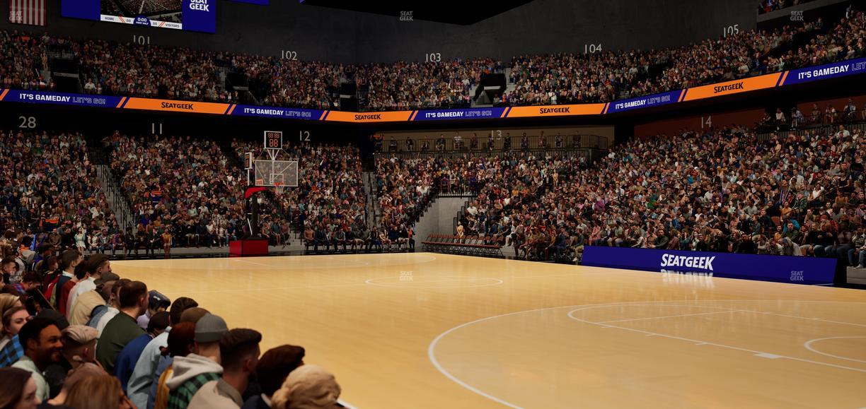Mohegan Sun Arena - Section 22 Seat View