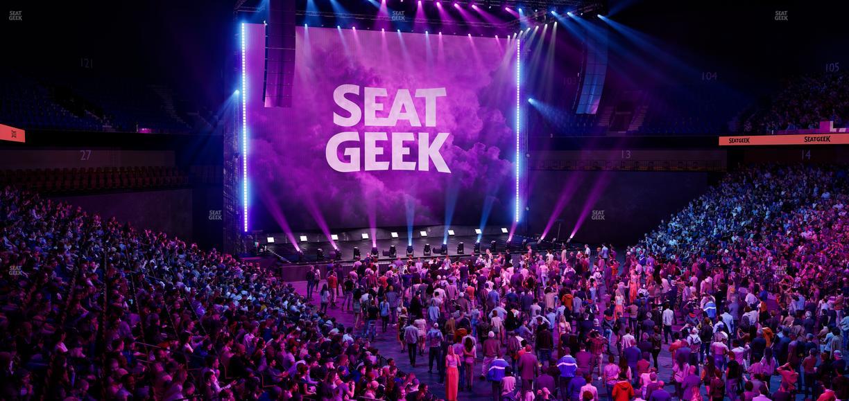 Mohegan Sun Arena - Section 22 Seat View