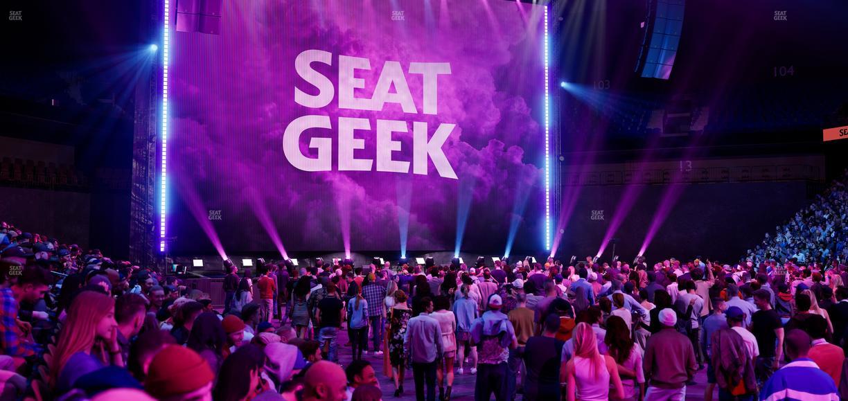 Mohegan Sun Arena - Section 23 Seat View