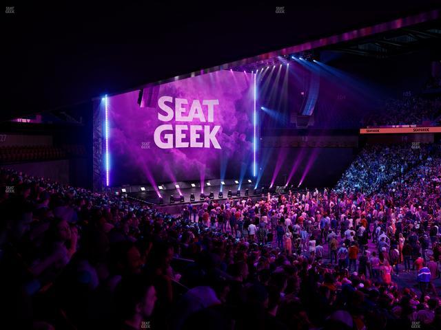 Mohegan Sun Arena - Section 23 Seat View