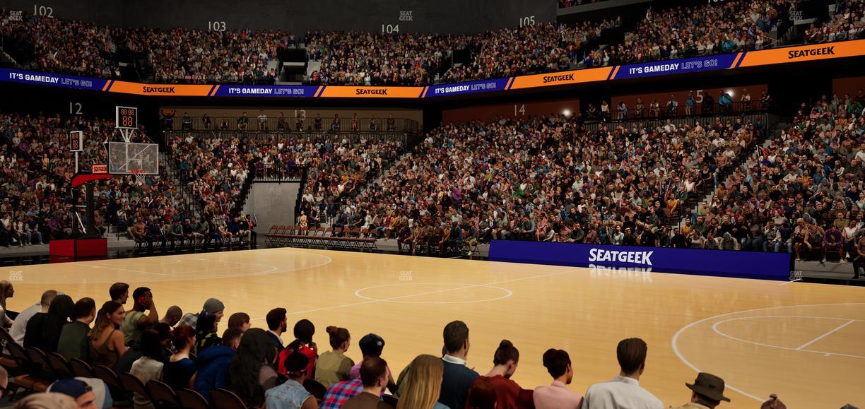 Mohegan Sun Arena - Section 23 Seat View