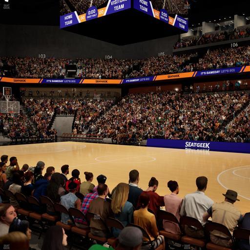 Mohegan Sun Arena - Section 23 Seat View