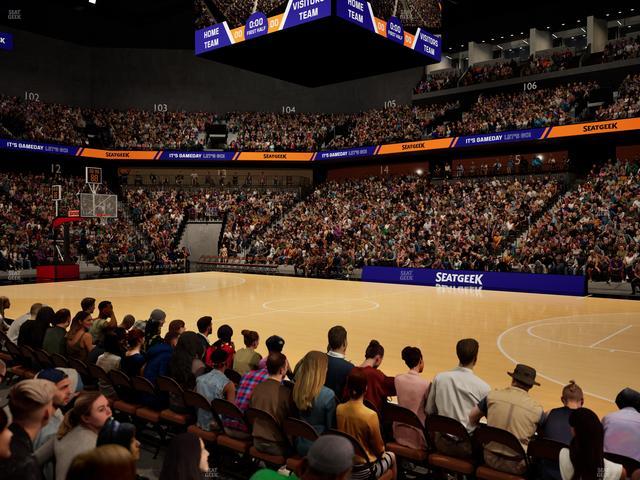 Mohegan Sun Arena - Section 23 Seat View