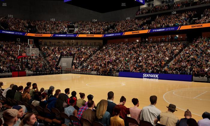Mohegan Sun Arena - Section 23 Seat View