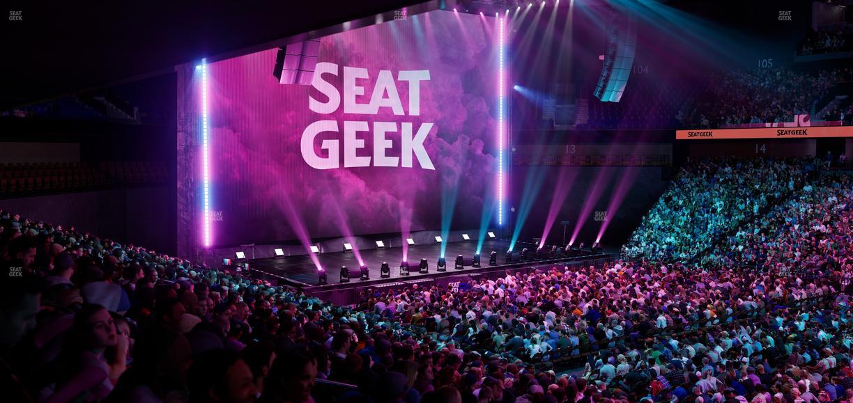 Mohegan Sun Arena - Section 23 Seat View