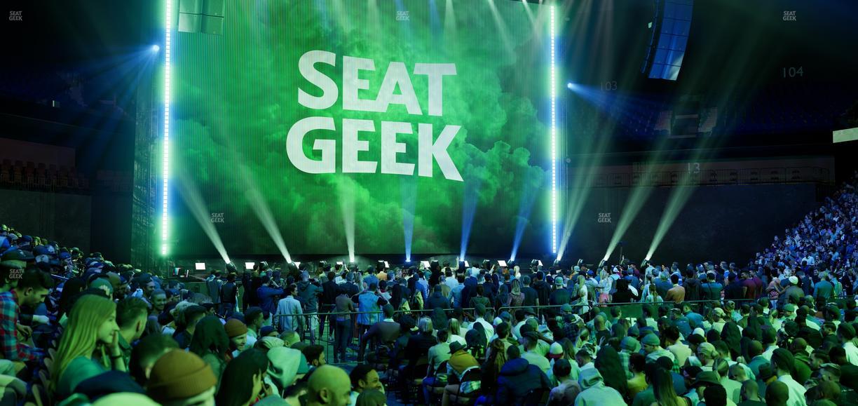 Mohegan Sun Arena - Section 23 Seat View