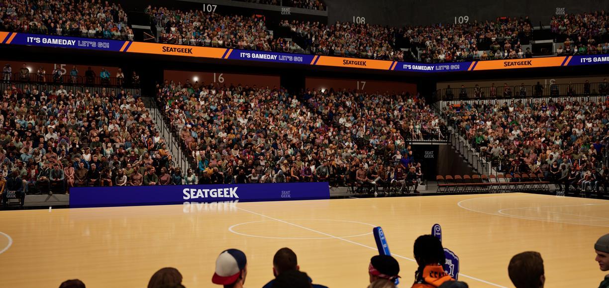 Mohegan Sun Arena - Section 25 Seat View