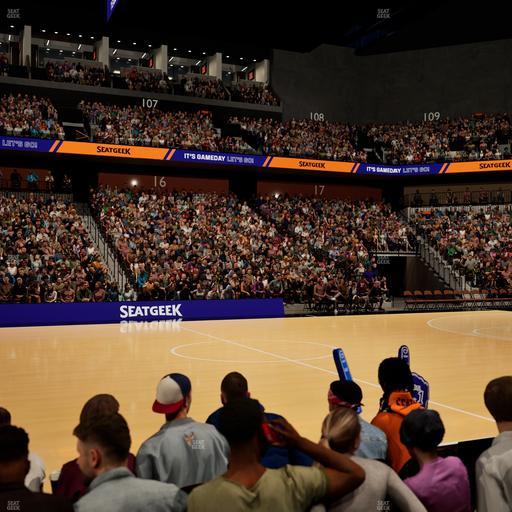 Mohegan Sun Arena - Section 25 Seat View