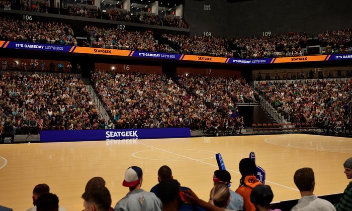 Mohegan Sun Arena - Section 25 Seat View