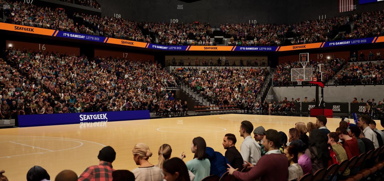 Mohegan Sun Arena - Section 26 Seat View