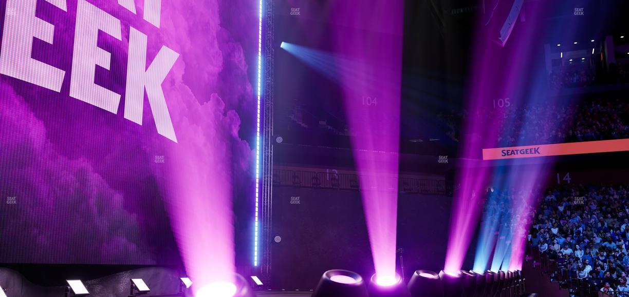 Mohegan Sun Arena - Section 27 Seat View