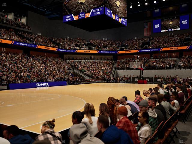 Mohegan Sun Arena - Section 27 Seat View