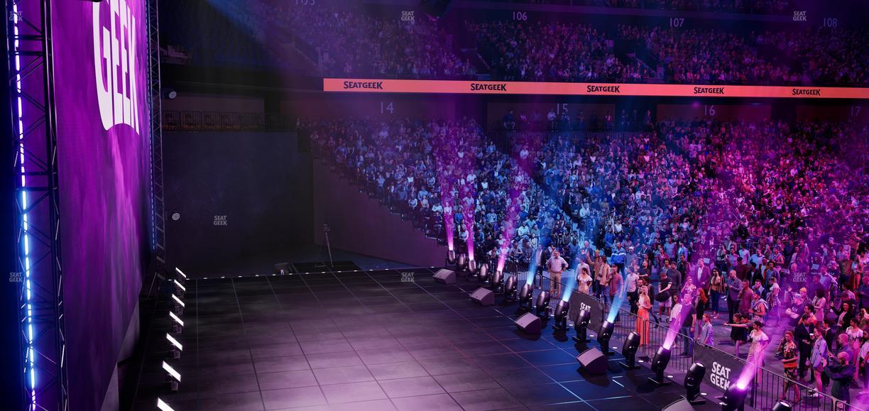 Mohegan Sun Arena - Section 27 Seat View