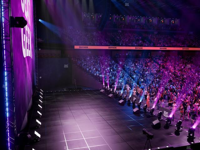 Mohegan Sun Arena - Section 27 Seat View