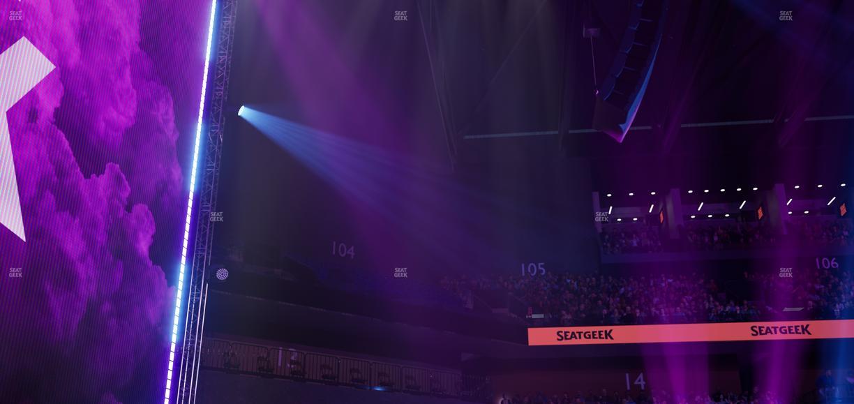 Mohegan Sun Arena - Section 28 Seat View