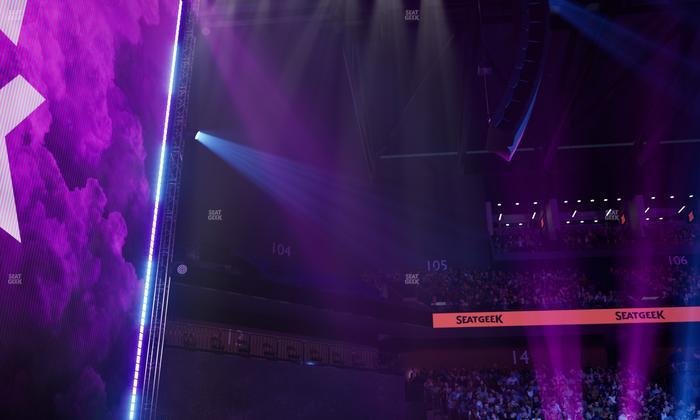 Mohegan Sun Arena - Section 28 Seat View