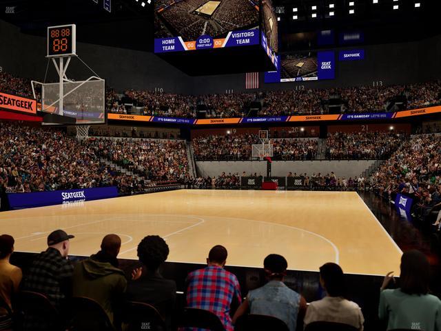Mohegan Sun Arena - Section 28 Seat View