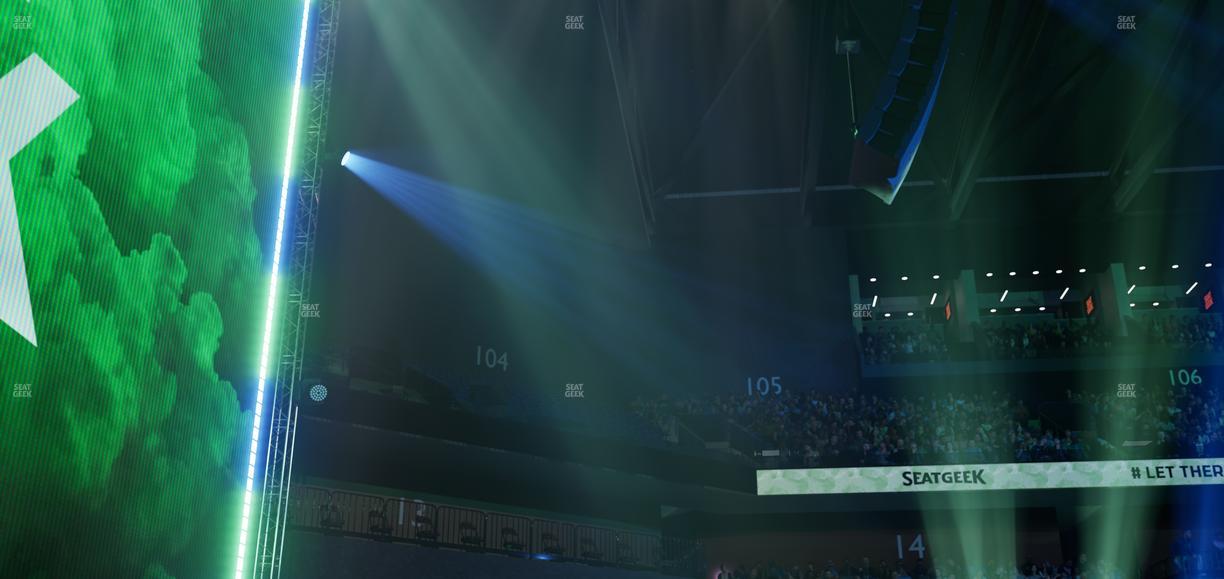 Mohegan Sun Arena - Section 28 Seat View