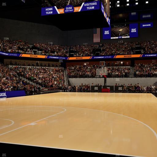Mohegan Sun Arena - Section Courtside S 1 Seat View