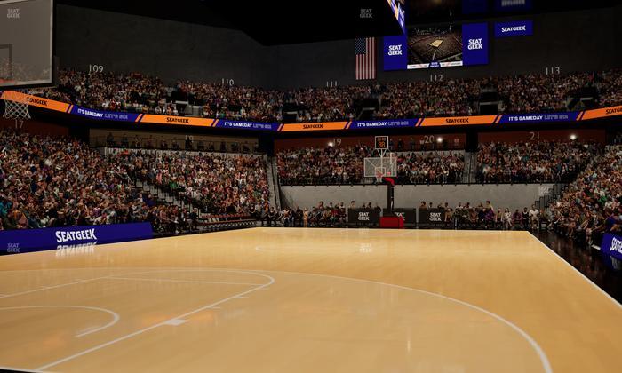 Mohegan Sun Arena - Section Courtside S 1 Seat View