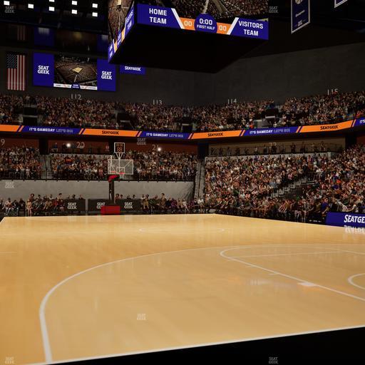 Mohegan Sun Arena - Section Courtside S 2 Seat View
