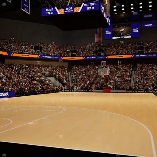 Mohegan Sun Arena - Section Courtside S 3 Seat View