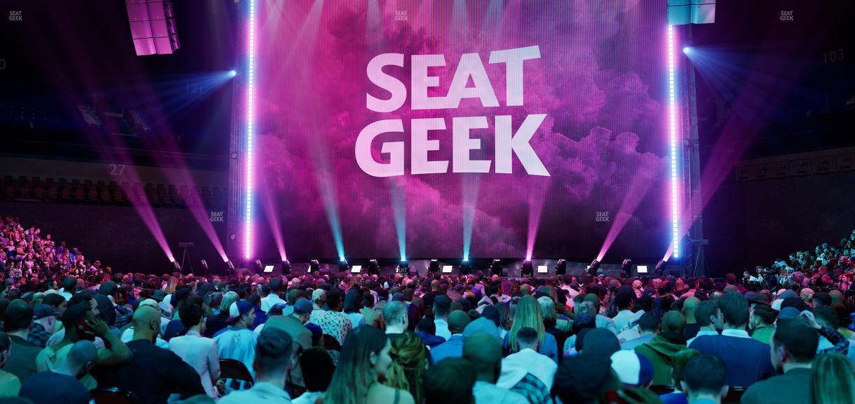 Mohegan Sun Arena - Section Floor 7 Seat View